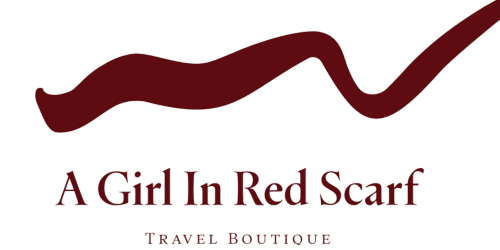 A girl in Red Scarf 